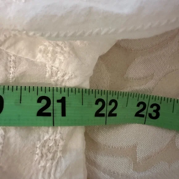 4OUR DREAMERS White Cotton Shirt US XL🌸 - Picture 9 of 10